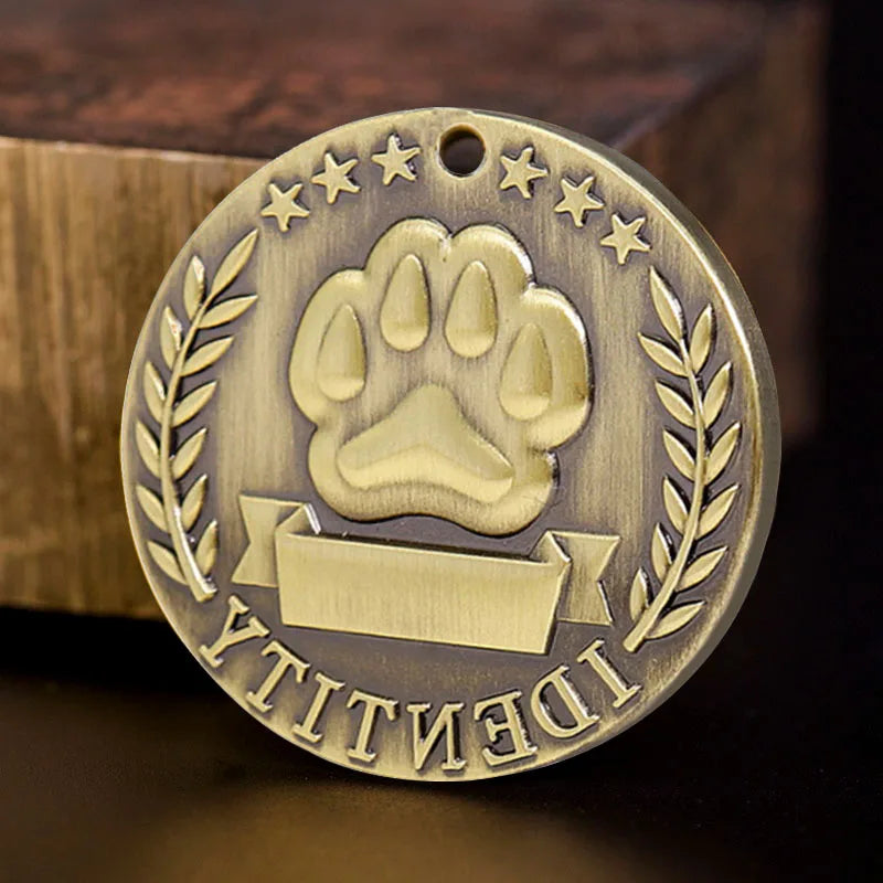 Custom Engraved Dog ID Tag