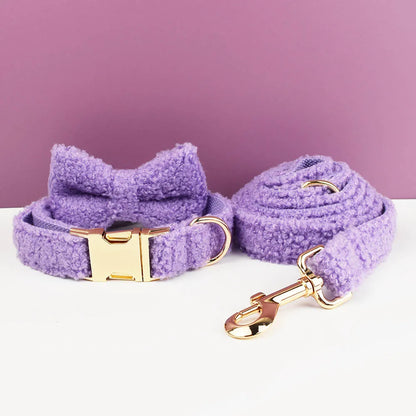 Personalized Dog Collar, Harness, & Leash Set